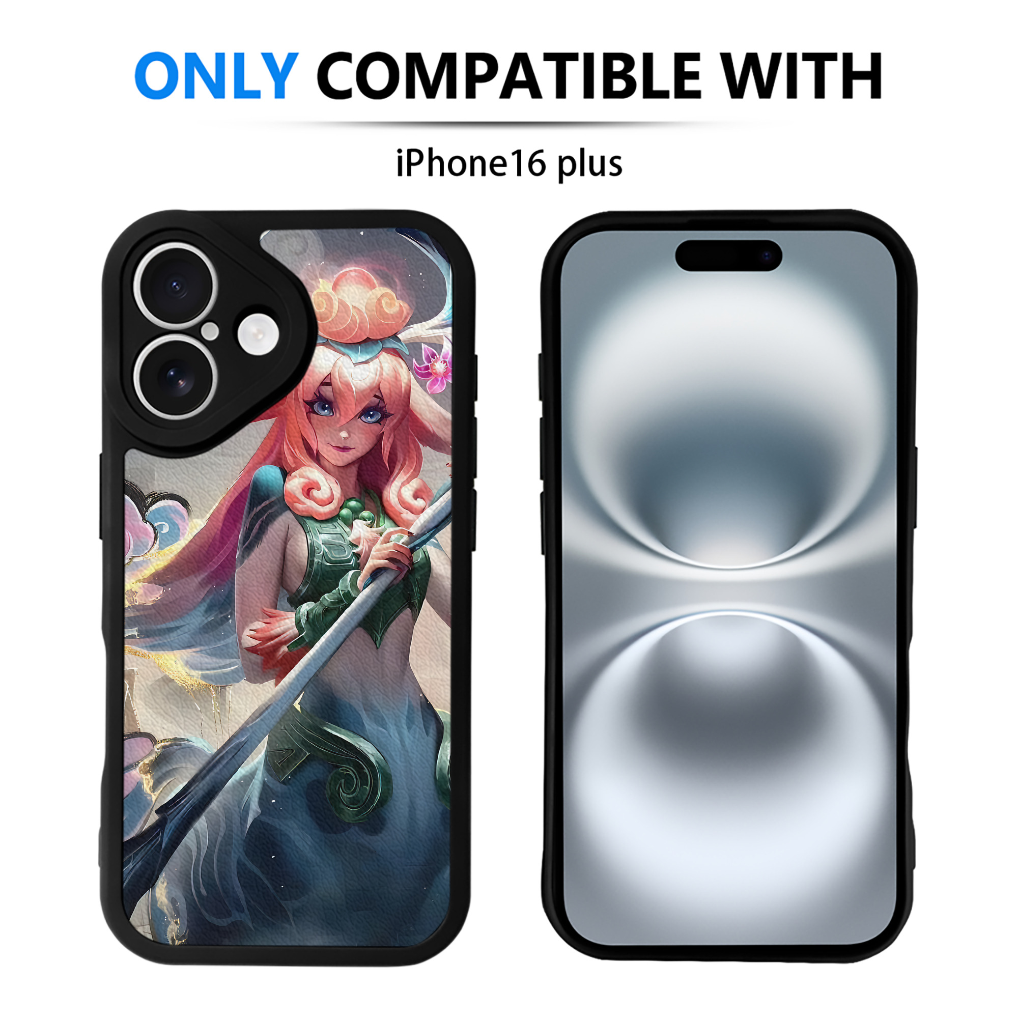 リーグ・オブ・レジェンド League of Legends LOL 【iPhone 16シリーズ対応】シリコンスマホケース（レザー調） 材質：シリコン